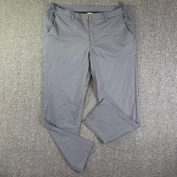 Barbell Apparel Other - Barbell Apparel Pants Men 40x32 Gray Performance Stretch Athletic Modern
